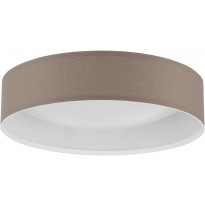 LED-Kattovalaisin Eglo Pasteri, Ø32cm, ruskeanharmaa