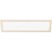 LED-Kattovalaisin Eglo Piglionasso, 124,5x34,5cm, puu