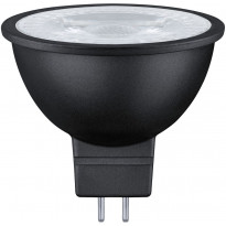 LED-Lamppu vaijerivalaisimeen Paulmann, GU5.3, 6.5W, 2700K, mattamusta