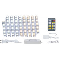 LED-Nauhasetti muuntaja + kaukosäädin Paulmann Max Basic Set, 3m, säädettävä valosävy, muovi