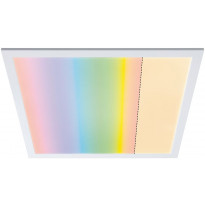 LED-Paneelivalaisin Paulmann Amaris, RGBW, 595x595mm, mattavalkoinen