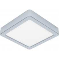 LED-Plafondi Eglo Fueva 5, IP44, kromi/valkoinen, eri kokoja