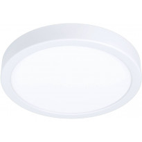 LED-Plafondi Eglo Fueva 5, 3000K, valkoinen, pyöreä, pinta-asennettava, himmennin, vaihdettava LED, eri kokoja