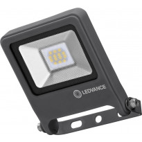 LED-valonheitin Ledvance Endura Flood 10W, 4000K, tummanharmaa