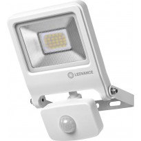 LED-valonheitin Ledvance Endura Flood 20W, 3000K, valkoinen, liiketunnistin