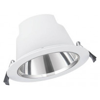 LED-alasvalo Ledvance Comfort DN155, Ø172mm, 3000-5700K, IP54, valkoinen