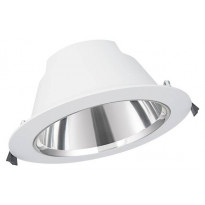 LED-alasvalo Ledvance Comfort DN205, Ø228mm, 3000-5700K, IP54, valkoinen