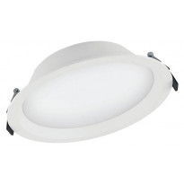 LED-alasvalo Ledvance DN200, Ø215mm, 4000K, IP44, valkoinen