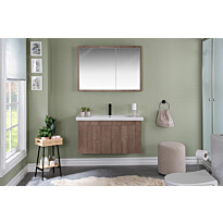 Kylpyhuoneryhmä Linento Bathroom Bryce Brown peilikaappi, eri kokoja