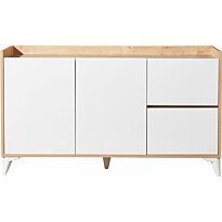 Senkki Linento Furniture Tuvalle 032 tammi/valkoinen