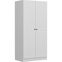 Vaatekaappi Linento Furniture Kale 210x90cm valkoinen