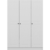 Vaatekaappi Linento Furniture Kale 2257 190x135cm valkoinen