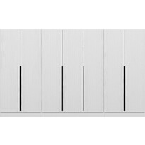 Vaatekaappi Linento Furniture Kale Plus 210x315cm 2 vetolaatikkoa eri värejä