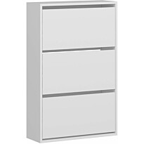 Kenkäkaappi Linento Furniture Lupa 3, valkoinen
