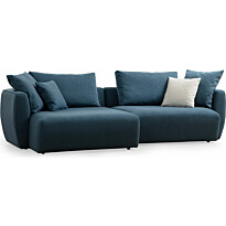 Sohva Linento Furniture Maya vasenkätinen 3-istuttava sininen
