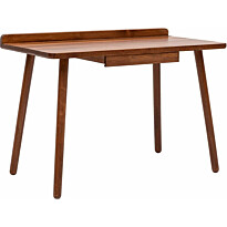 Työpöytä Linento Furniture Novak tumma/pähkinä