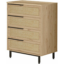 Lipasto Linento Furniture ON17-SU, ruskea