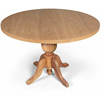 Ruokapöytä Linento Furniture Tondo, Ø118cm, ruskea