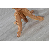 Ruokapöytä Linento Furniture Albero154, Ø100cm, ruskea