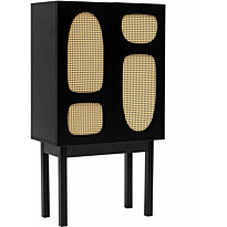 Kaappi Linento Furniture Simona 135 musta