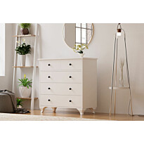 Lipasto Linento Furniture Rb-071, 90x86cm, mattavalkoinen