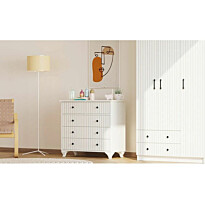 Lipasto Linento Furniture Rb-185-09, 90x86cm, mattavalkoinen