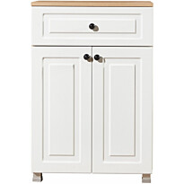 Kaappi Linento Furniture Tuvalle 034 valkoinen/tammi