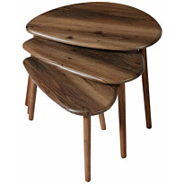 Sarjapöytä Linento Furniture Tuval 077, ruskea