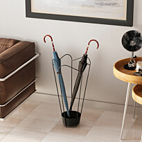 Sateenvarjoteline Linento Furniture GED-016, musta