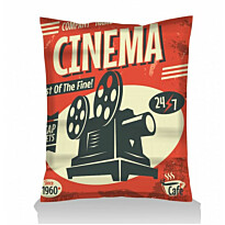 Säkkituoli ulos Linento Garden Giant Cinema, punainen
