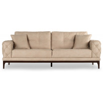 Vuodesohva Linento Furniture Lale, 3-istuttava, beige