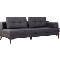 Kulmasohva Linento Furniture Oslo, 4-istuttava, antrasiitti