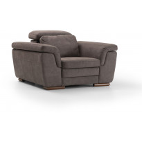 Nojatuoli Linento Furniture Mardini, ruskeanharmaa