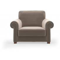 Nojatuoli Linento Furniture Panama, luonnonvalkoinen