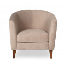 Nojatuoli Linento Furniture Sonya, beige