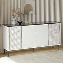 Senkki Linento Furniture Bertilda, 150x75cm, valkoinen