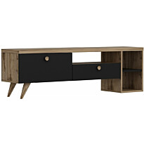 TV-taso Linento Furniture Parion musta/tammi