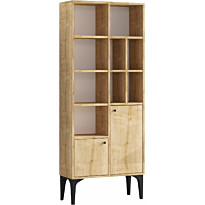 Kirjahylly Linento Furniture Castor Sapphire tammi