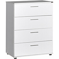 Lipasto Linento Furniture SFN-540-BB-1, leveys 73cm, korkeus 96cm, valkoinen