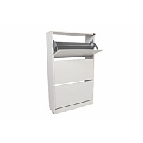 Kenkäkaappi Linento Furniture SHC-530-BB-1 valkoinen