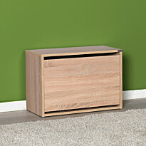 Kenkäkaappi Linento Furniture SHC-110-SS-1, 60x42cm, ruskea