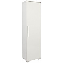 Kapea kaappi Linento Furniture ADR-405-PP-1, 45x169cm, valkoinen