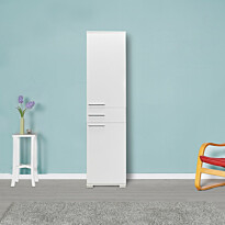 Kaappi Linento Furniture ADR-421-PP-1, 45x187cm, valkoinen