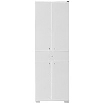 Kaappi Linento Furniture ADR-441-PP-1, 60x187cm, valkoinen