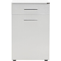 Kaappi Linento Furniture ADR-611-PP-1, 52x83cm, valkoinen