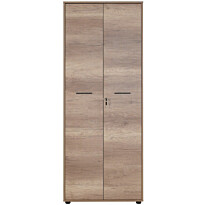 Lukollinen kaappi Linento Furniture NKT-555-TT-1, leveys 72cm, korkeus 187cm, ruskea