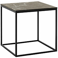 Sivupöytä Linento Furniture SHP-950-QQ-1 musta/marmorijäljitelmä