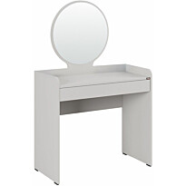 Meikkipöytä Linento Furniture Tmu-701-Vv-1 peili vaalea harmaanbeige