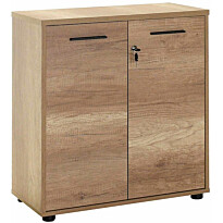 Lukollinen kaappi Linento Furniture NKT-522-TT-1, leveys 45cm, korkeus 63cm, ruskea