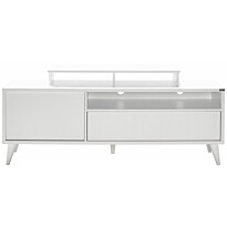 TV-taso Linento Furniture TVR-511-DD-1, 150cm, valkoinen